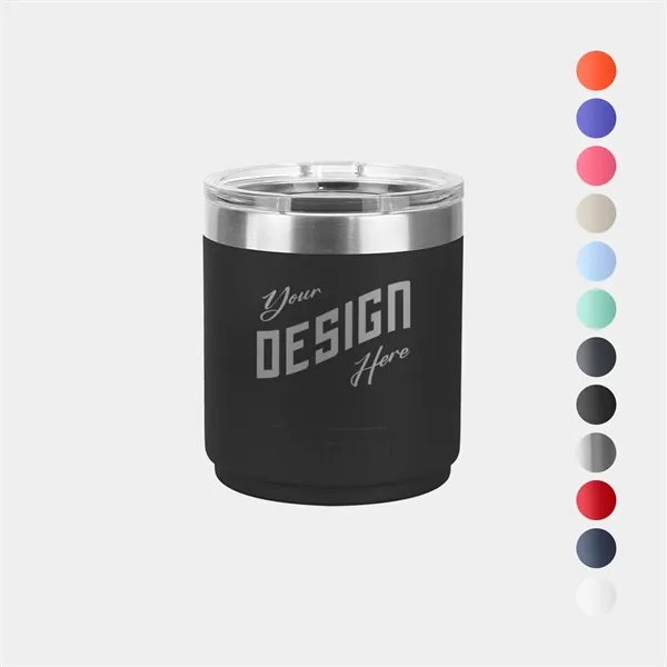 10 oz YETI® Rambler Stainless Insulated Stackable Tumbler - 10 oz YETI® Rambler Stainless Insulated Stackable Tumbler - Image 0 of 12