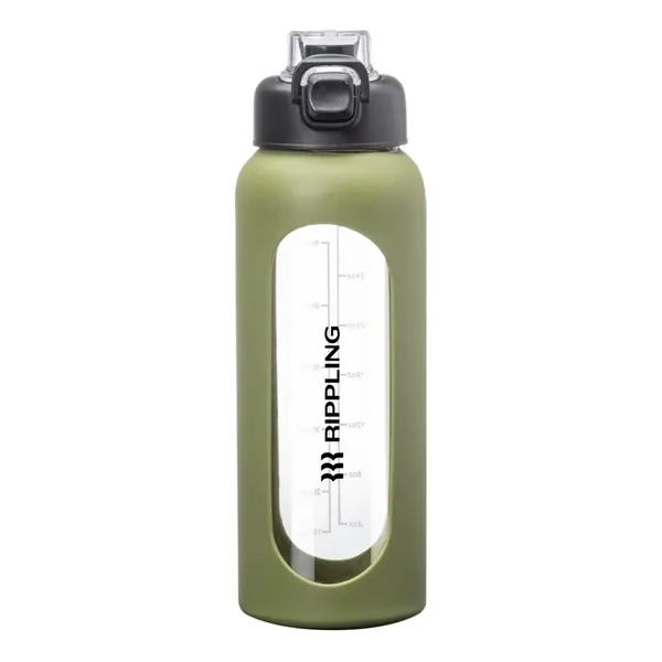 Glacia Glass Water Bottle - Glacia Glass Water Bottle - Image 8 of 11