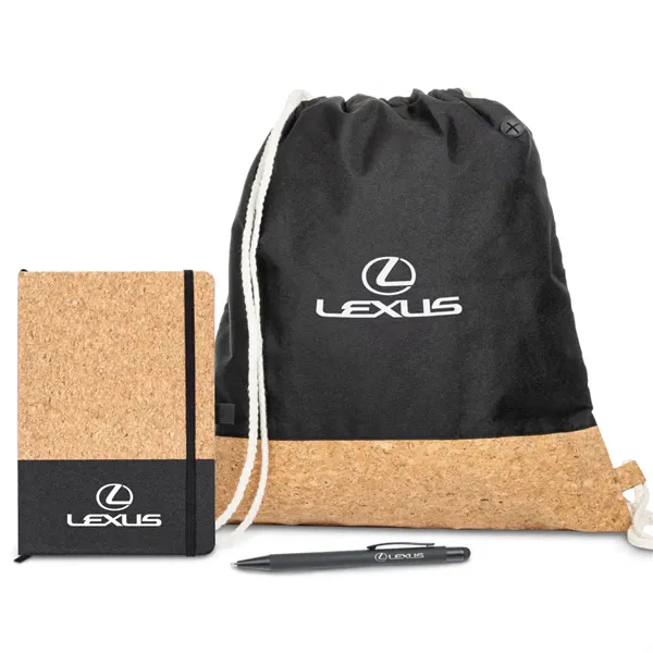 Cousteau Journal Gift Set w/Pen & Drawstring Tote - Cousteau Journal Gift Set w/Pen & Drawstring Tote - Image 0 of 1