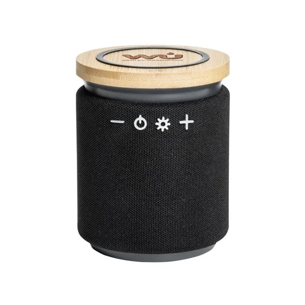 Amitola Color Changing LED Speaker w/Wireless Charger