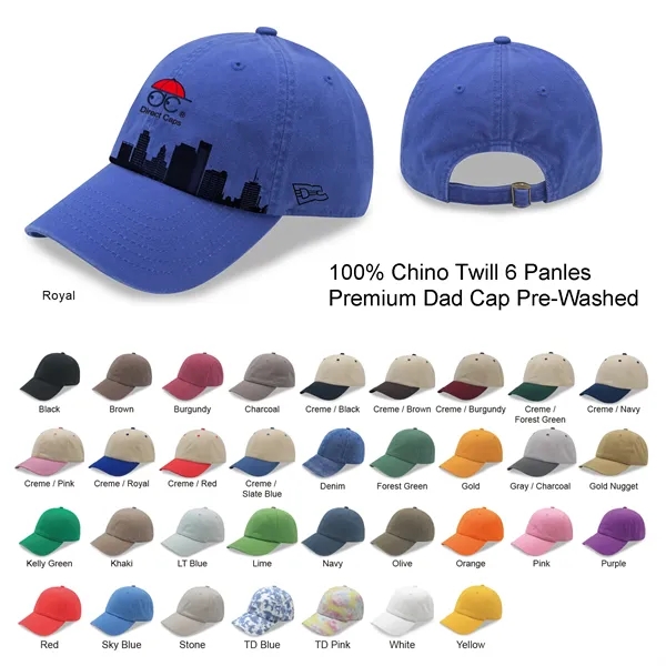 6 Panels Relaxed Golf Hat Dad Cap - 6 Panels Relaxed Golf Hat Dad Cap - Image 111 of 111
