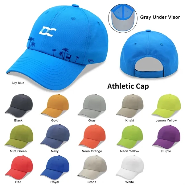 6 Panel Athletic Quick Dry Cap - 6 Panel Athletic Quick Dry Cap - Image 16 of 16