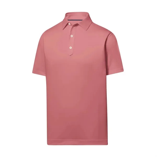 FootJoy ProDry Performance Solid Lisle Set On Placket Shirt - FootJoy ProDry Performance Solid Lisle Set On Placket Shirt - Image 9 of 13