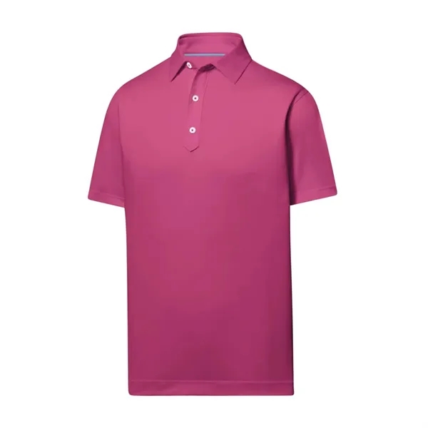 FootJoy ProDry Performance Solid Lisle Set On Placket Shirt - FootJoy ProDry Performance Solid Lisle Set On Placket Shirt - Image 11 of 13