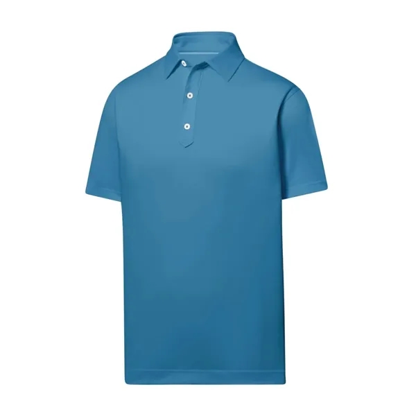 FootJoy ProDry Performance Solid Lisle Set On Placket Shirt - FootJoy ProDry Performance Solid Lisle Set On Placket Shirt - Image 12 of 13