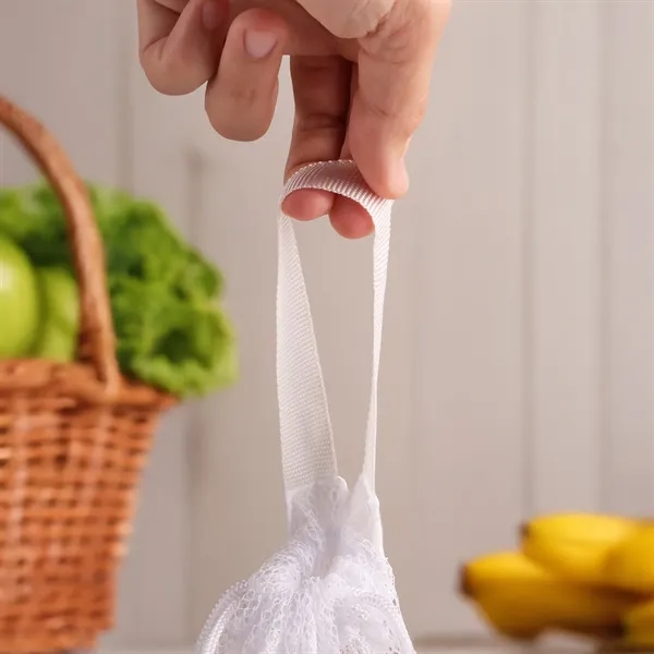 Bio-Liiv Drawstring Mesh Produce Bag - Bio-Liiv Drawstring Mesh Produce Bag - Image 2 of 4