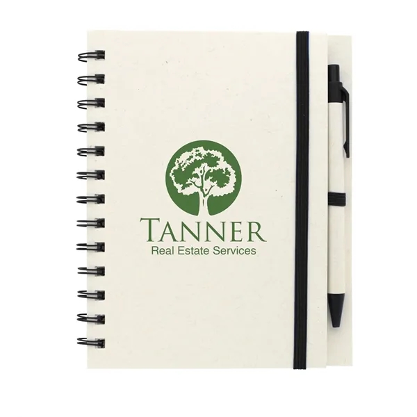 Good Value™ BoC Recycled Spiral Notebook with Pen - Good Value™ BoC Recycled Spiral Notebook with Pen - Image 0 of 4