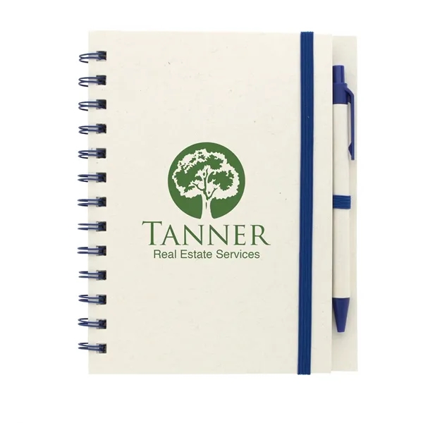 Good Value™ BoC Recycled Spiral Notebook with Pen - Good Value™ BoC Recycled Spiral Notebook with Pen - Image 1 of 4