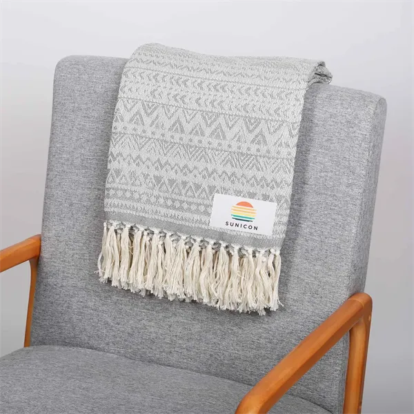 reGen rPET Woven Throw Blanket - reGen rPET Woven Throw Blanket - Image 8 of 20