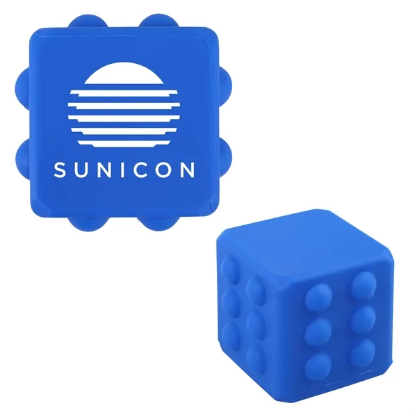 Pop-It Stress Reliever Cube - Pop-It Stress Reliever Cube - Image 12 of 13