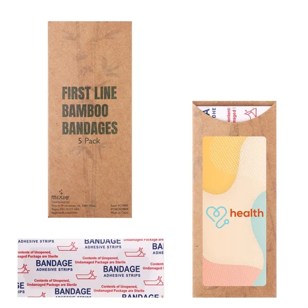 First Line Bamboo Bandages 5 Pack - First Line Bamboo Bandages 5 Pack - Image 3 of 3
