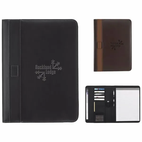 Good Value™ Vintage Style Padfolio - Good Value™ Vintage Style Padfolio - Image 0 of 2