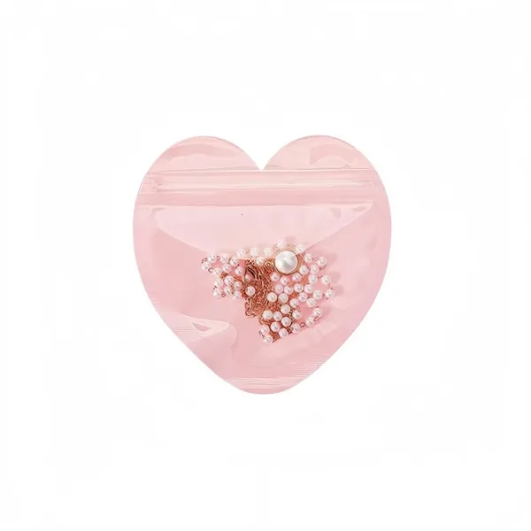 Heart Shaped Ziplock Bag - Heart Shaped Ziplock Bag - Image 6 of 7