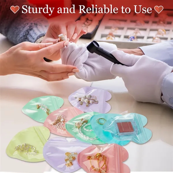 Heart Shaped Ziplock Bag - Heart Shaped Ziplock Bag - Image 7 of 7