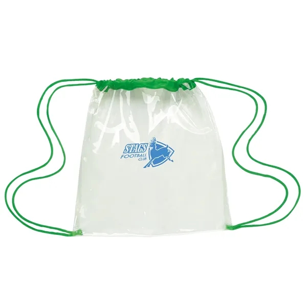 Good Value™ Clear Game Drawstring Backpack - Good Value™ Clear Game Drawstring Backpack - Image 3 of 7