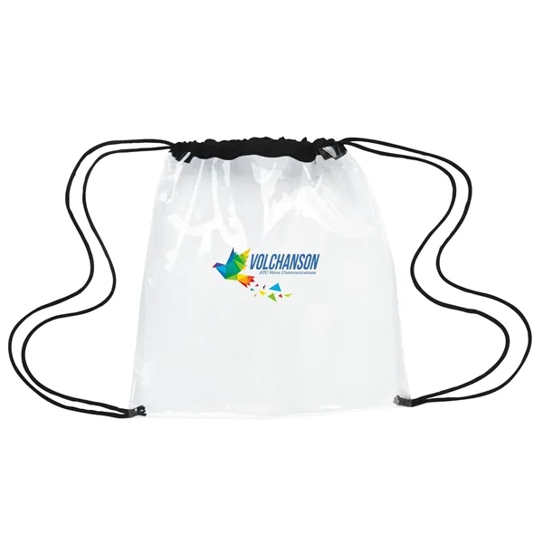 Good Value™ Clear Game Drawstring Backpack - Good Value™ Clear Game Drawstring Backpack - Image 4 of 7