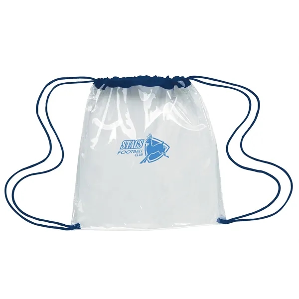 Good Value™ Clear Game Drawstring Backpack - Good Value™ Clear Game Drawstring Backpack - Image 5 of 7