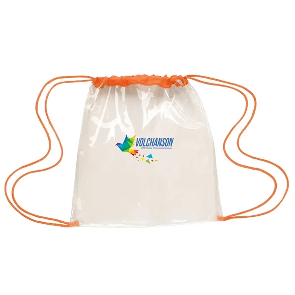 Good Value™ Clear Game Drawstring Backpack - Good Value™ Clear Game Drawstring Backpack - Image 7 of 7
