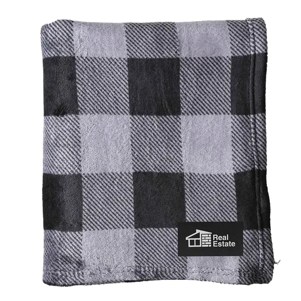 reGen rPET Flannel Throw Blanket - reGen rPET Flannel Throw Blanket - Image 6 of 9