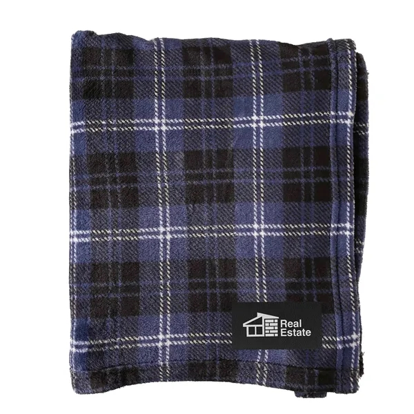 reGen rPET Flannel Throw Blanket - reGen rPET Flannel Throw Blanket - Image 9 of 9