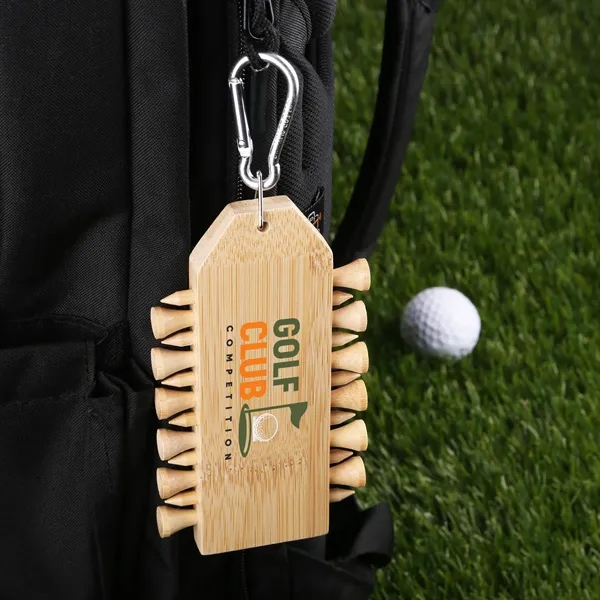 Birdie Bamboo Golf Tee Set - Birdie Bamboo Golf Tee Set - Image 1 of 3