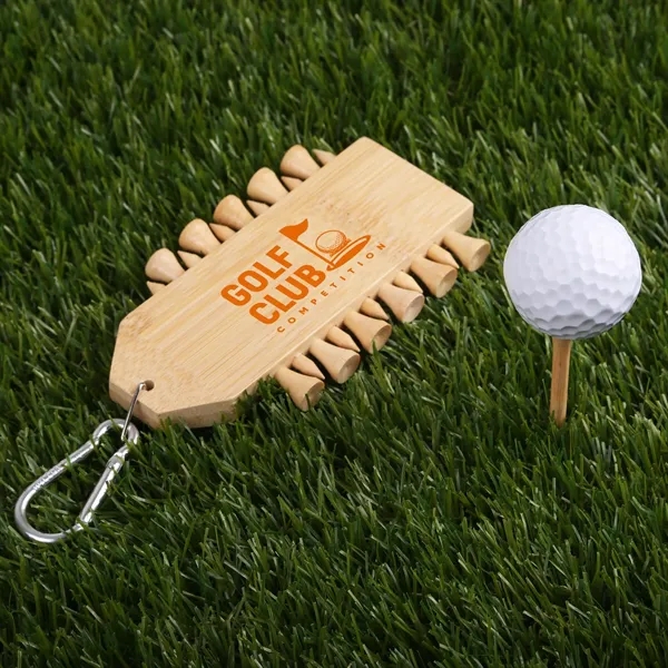 Birdie Bamboo Golf Tee Set - Birdie Bamboo Golf Tee Set - Image 2 of 3