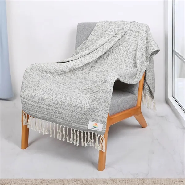 reGen rPET Woven Throw Blanket - reGen rPET Woven Throw Blanket - Image 0 of 20