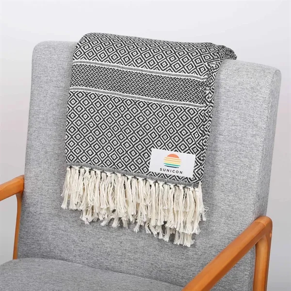 reGen rPET Woven Throw Blanket - reGen rPET Woven Throw Blanket - Image 9 of 20