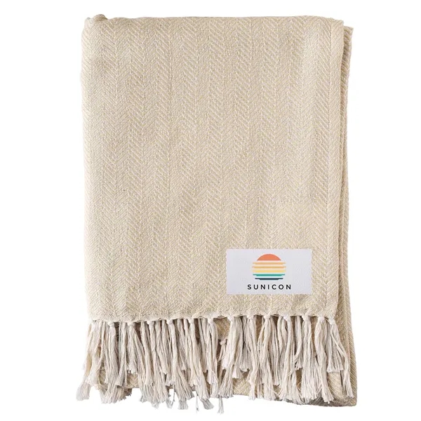 reGen rPET Woven Throw Blanket - reGen rPET Woven Throw Blanket - Image 17 of 20
