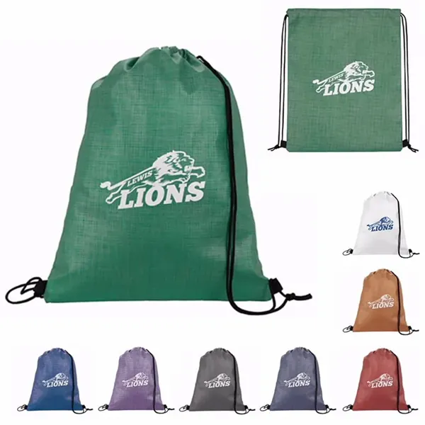 Good Value™ Non-Woven Shimmer Drawstring Backpack - Good Value™ Non-Woven Shimmer Drawstring Backpack - Image 0 of 2