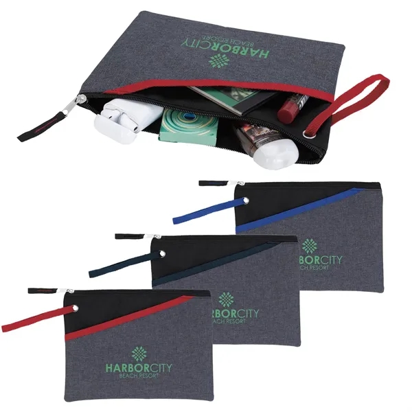 Good Value™ RPET Two-Tone Pouch - Good Value™ RPET Two-Tone Pouch - Image 0 of 13