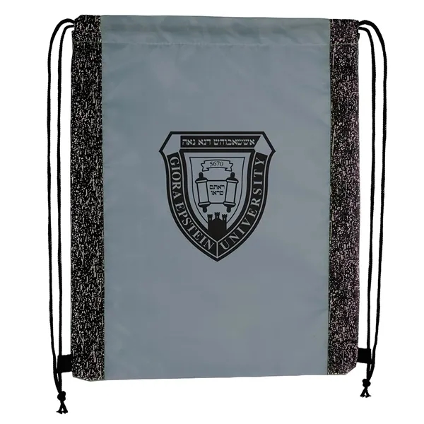 Good Value™ Reflective Splash Drawstring Backpack - Good Value™ Reflective Splash Drawstring Backpack - Image 1 of 3