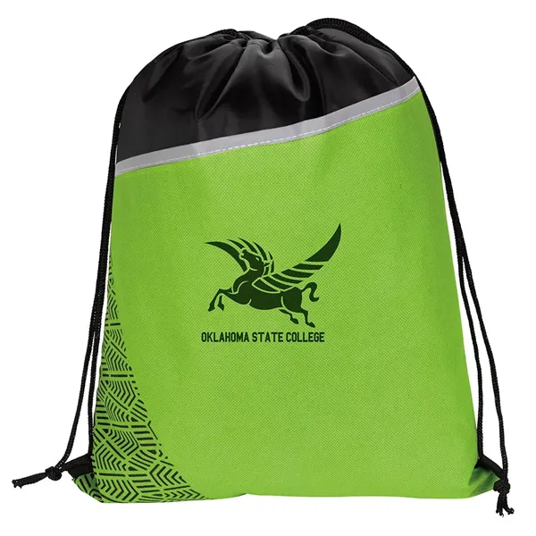 Good Value™ Footprints Drawstring Backpack - Good Value™ Footprints Drawstring Backpack - Image 0 of 4