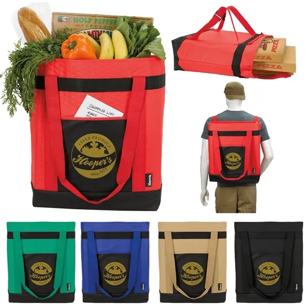Koozie® Triple-Carry Insulated Tote-Pack Cooler - Koozie® Triple-Carry Insulated Tote-Pack Cooler - Image 0 of 10