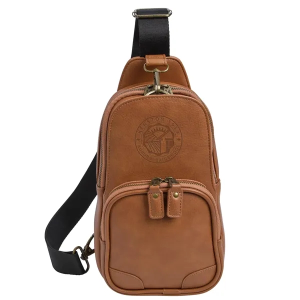 KAPSTON® Natisino Recycled PU Sling Pack - KAPSTON® Natisino Recycled PU Sling Pack - Image 0 of 2