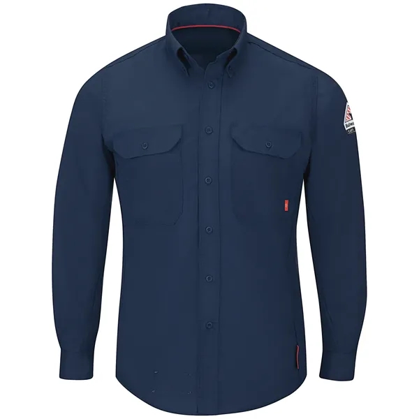 Bulwark iQ Series® Men's Midweight Comfort Woven Shirt - Bulwark iQ Series® Men's Midweight Comfort Woven Shirt - Image 0 of 7