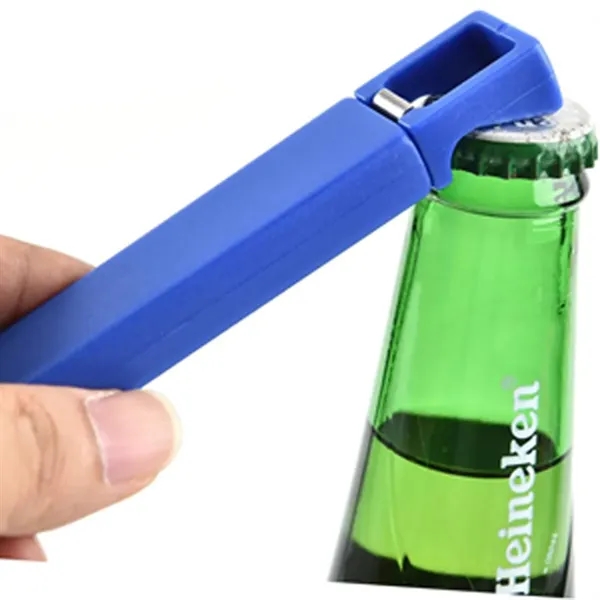 Stainless Steel Corkscrew Bottle Opener - Stainless Steel Corkscrew Bottle Opener - Image 2 of 2