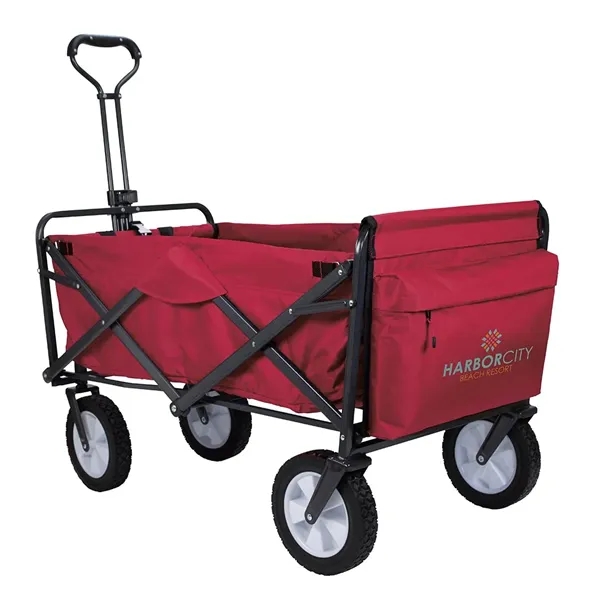 Koozie® Collapsible Folding Wagon - Koozie® Collapsible Folding Wagon - Image 2 of 5
