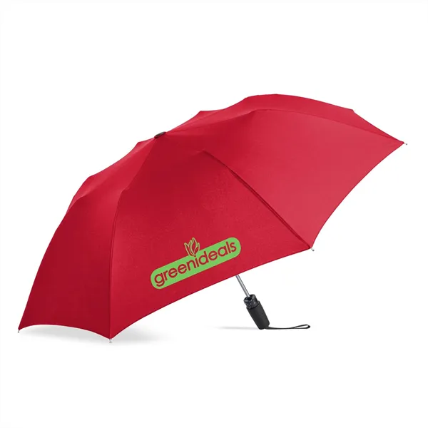 GoGo® by Shed Rain™ 40" Arc RPET Auto Open Compact Umbrella - GoGo® by Shed Rain™ 40" Arc RPET Auto Open Compact Umbrella - Image 0 of 1