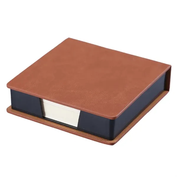 PU Faux Leather Sticky Note Holder - PU Faux Leather Sticky Note Holder - Image 1 of 5