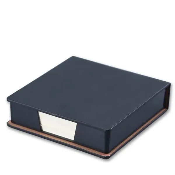 PU Faux Leather Sticky Note Holder - PU Faux Leather Sticky Note Holder - Image 2 of 5