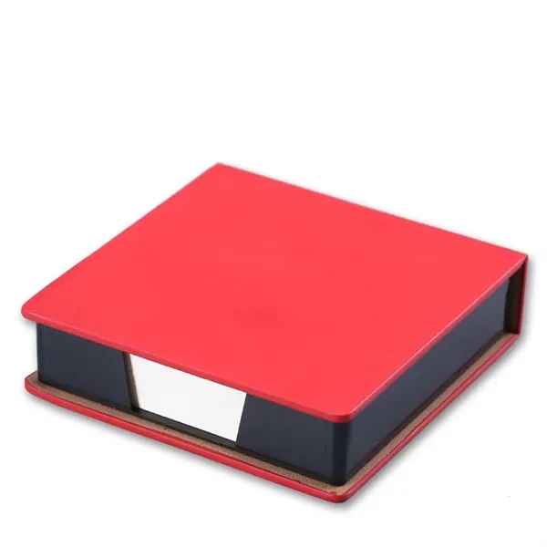 PU Faux Leather Sticky Note Holder - PU Faux Leather Sticky Note Holder - Image 4 of 5