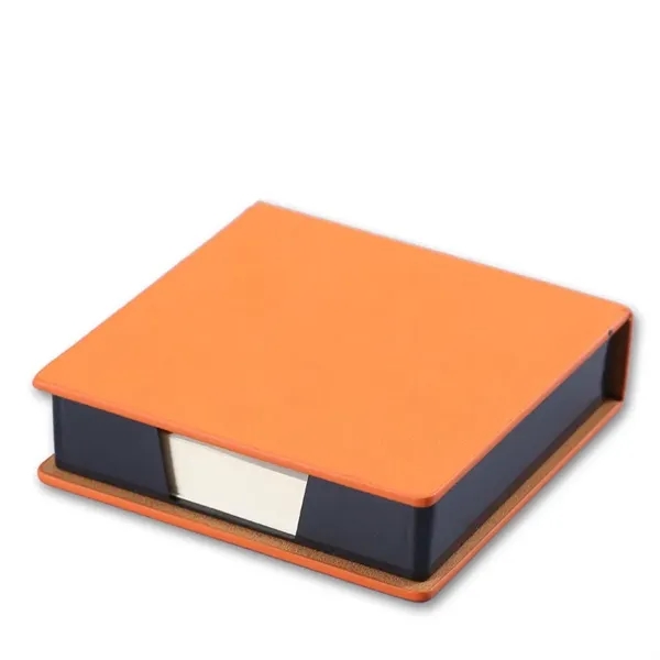 PU Faux Leather Sticky Note Holder - PU Faux Leather Sticky Note Holder - Image 5 of 5
