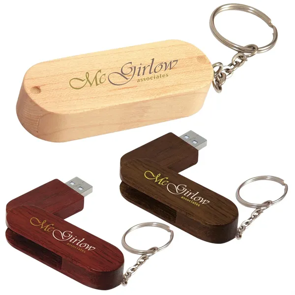Universal Source® 16 GB Bamboo Bullet Keyring USB 2.0 Fla... - Universal Source® 16 GB Bamboo Bullet Keyring USB 2.0 Fla... - Image 0 of 6