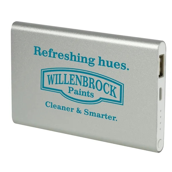 Good Value™ Compact Aluminum Power Bank 4000 mAh - Good Value™ Compact Aluminum Power Bank 4000 mAh - Image 1 of 3