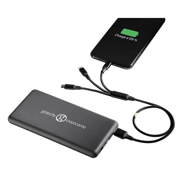 SCX Innovative Design™ ECO Solar Power Bank 8000 mAh - SCX Innovative Design™ ECO Solar Power Bank 8000 mAh - Image 1 of 2