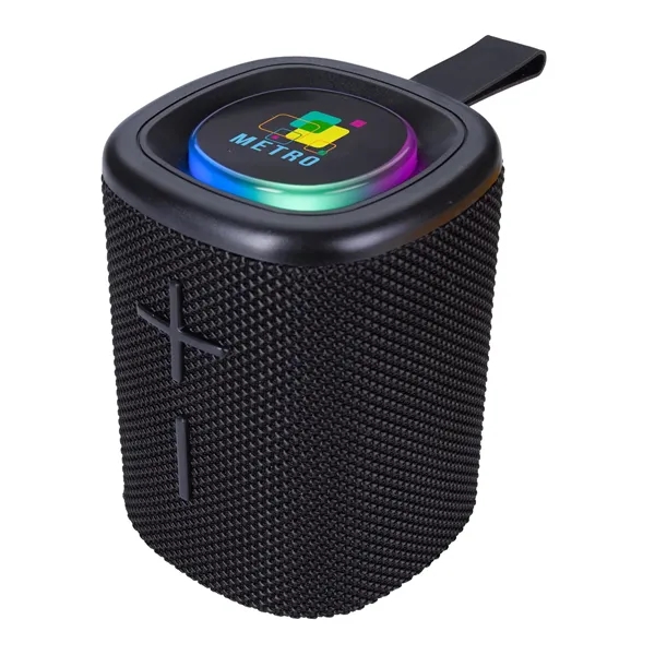 Koozie® Aqua Glow Water-Resistant Bluetooth® Speaker - Koozie® Aqua Glow Water-Resistant Bluetooth® Speaker - Image 0 of 2