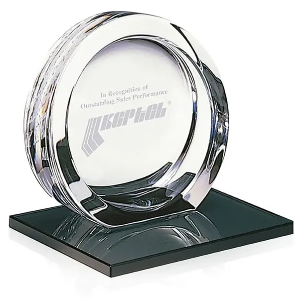 MARIO CIONI High Tech Award on Black Glass Base - Large - MARIO CIONI High Tech Award on Black Glass Base - Large - Image 0 of 1