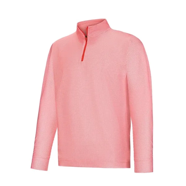 FootJoy Men's Houndstooth Geo Midlayer - FootJoy Men's Houndstooth Geo Midlayer - Image 2 of 5