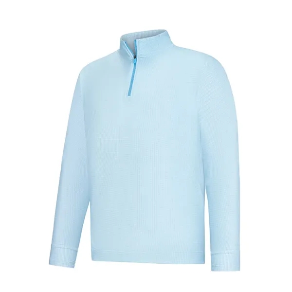 FootJoy Men's Houndstooth Geo Midlayer - FootJoy Men's Houndstooth Geo Midlayer - Image 3 of 5